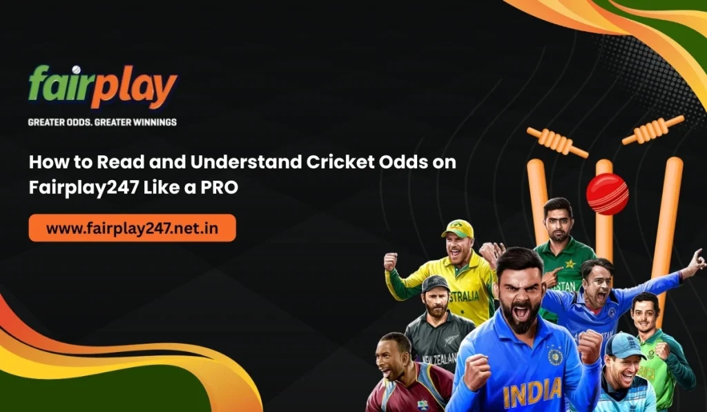 How to Read and Understand Cricket Odds on Fairplay247 Like a PRO