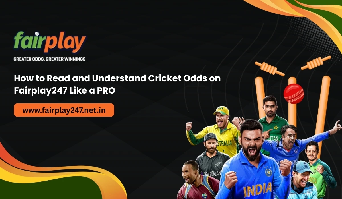 How to Read and Understand Cricket Odds on Fairplay247 Like a PRO